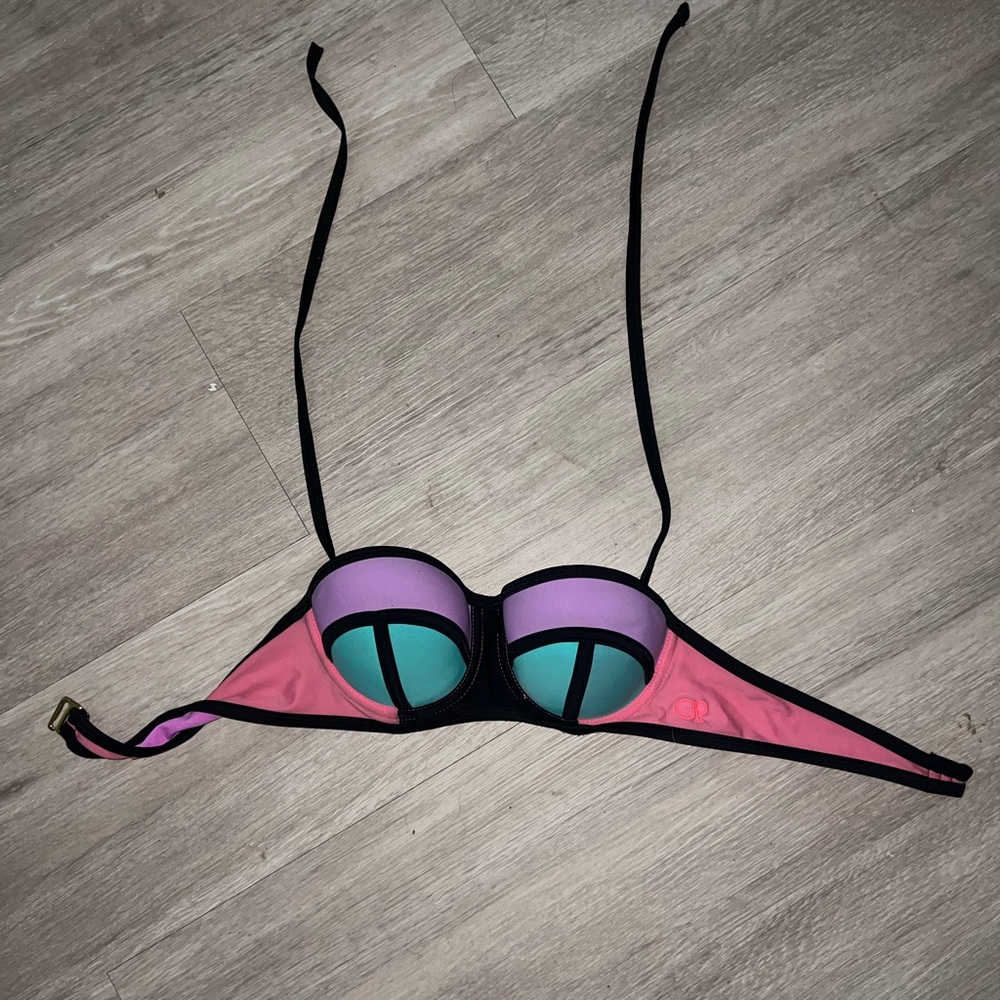 Colorful Women's Swim Top